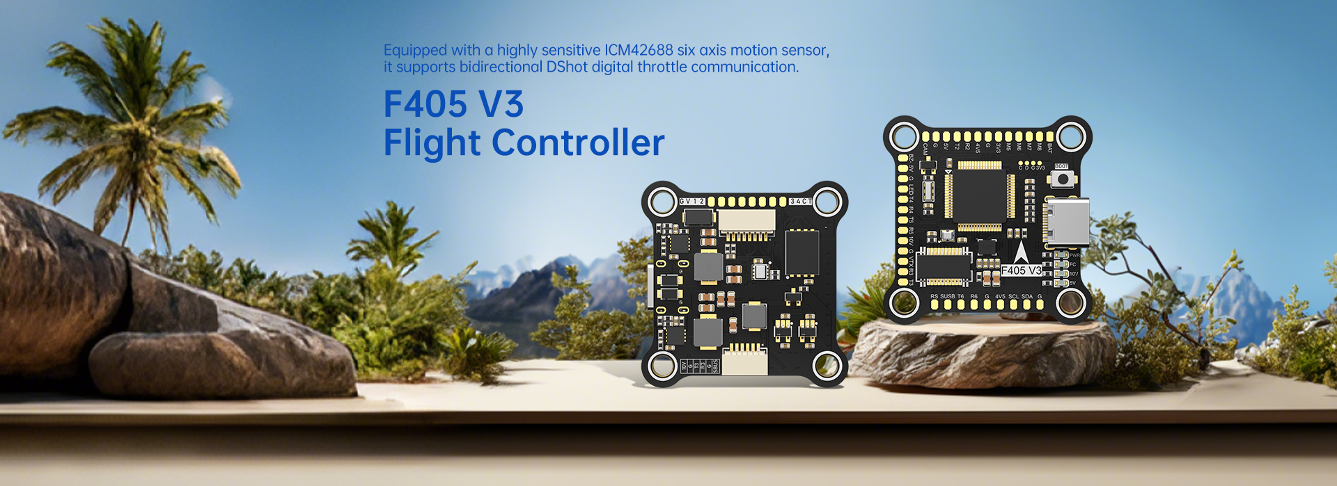 Returner 3-6S F405 V3 Betaflight Flight controller