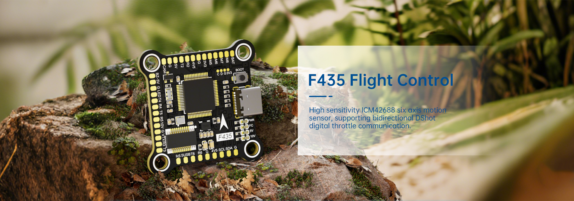 Returner 3-8S F435 Betaflight Flight controller