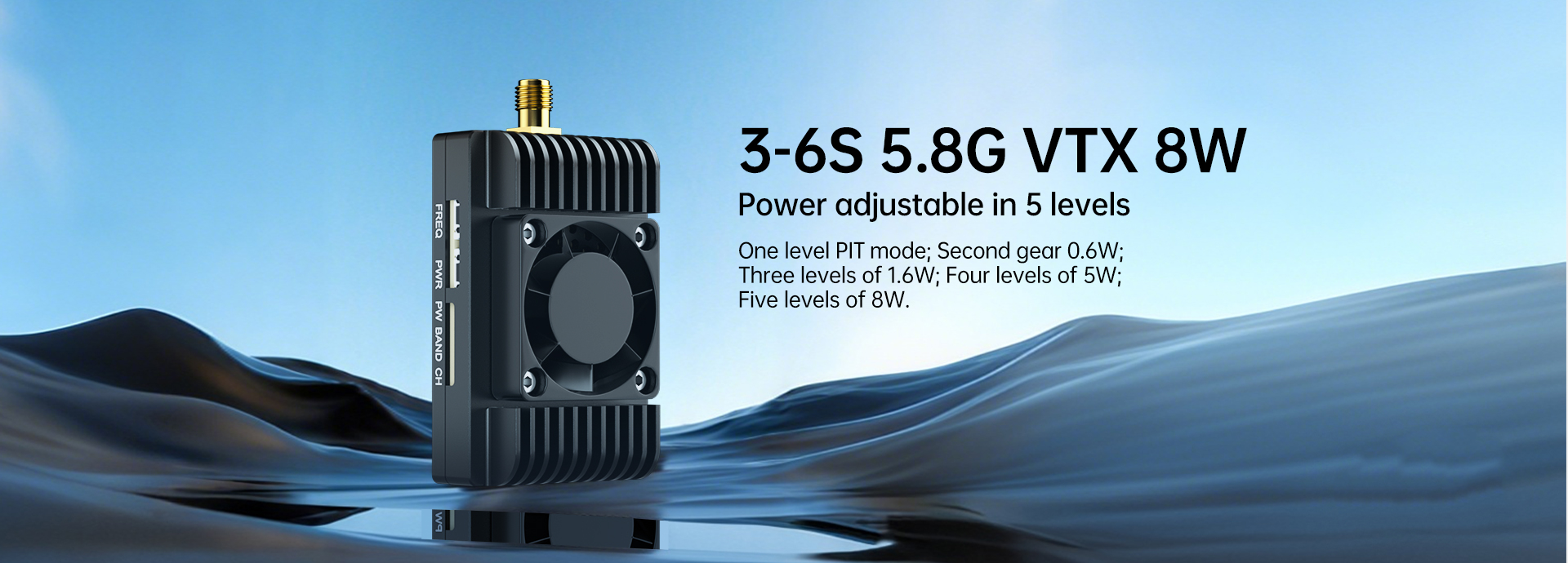 Avenger 3-6S 5.8G VTX 8W