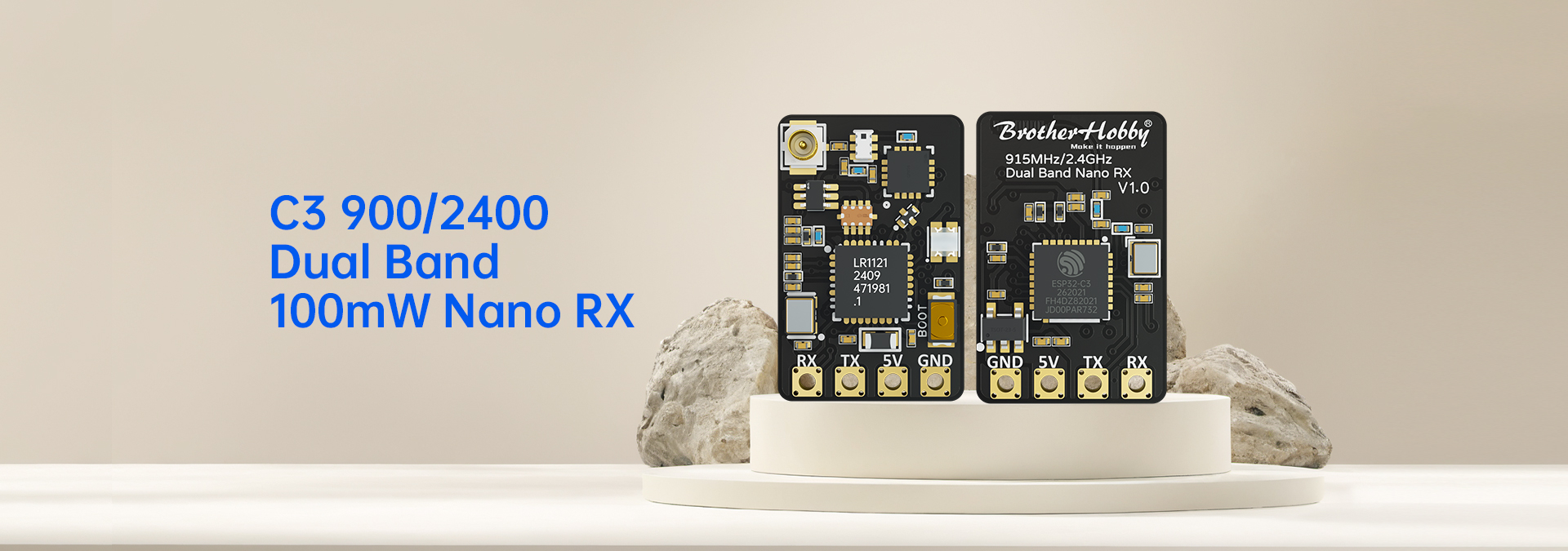 C3 900/2400 Dual Band 100mW Nano RX