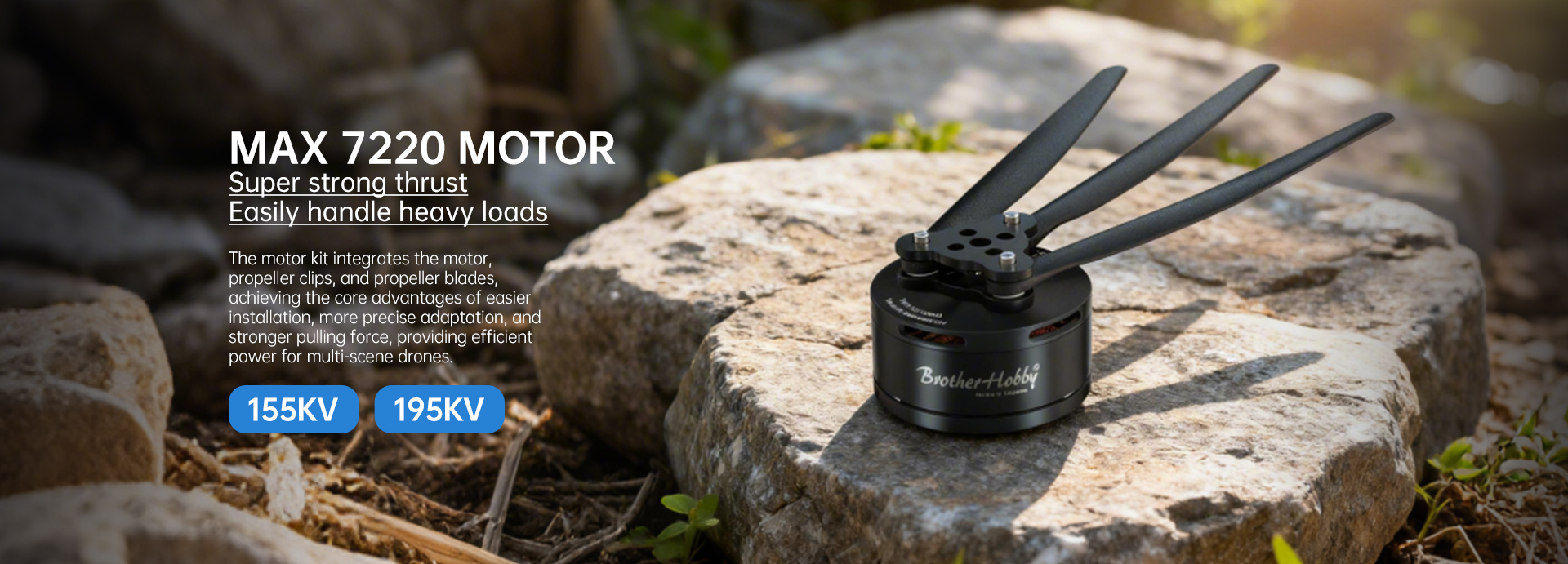 MAX 7220-155KV/195KV Motor
