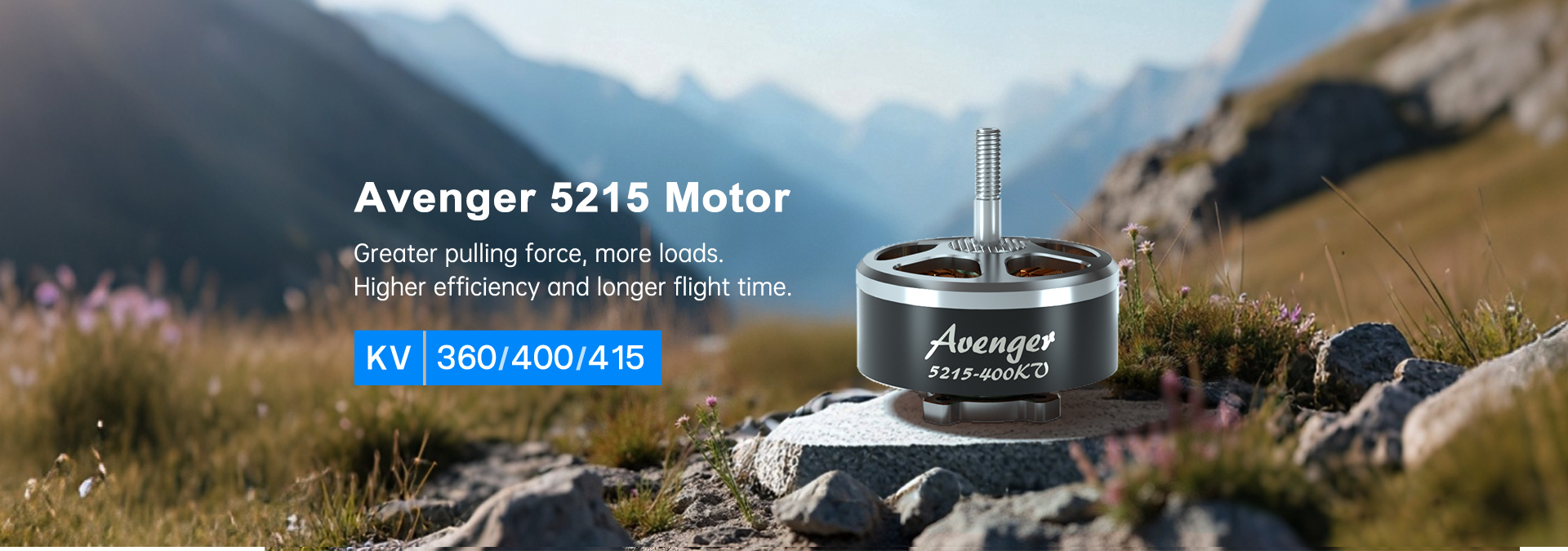Avenger 5215 360KV/400KV/415KV Motor(CW)