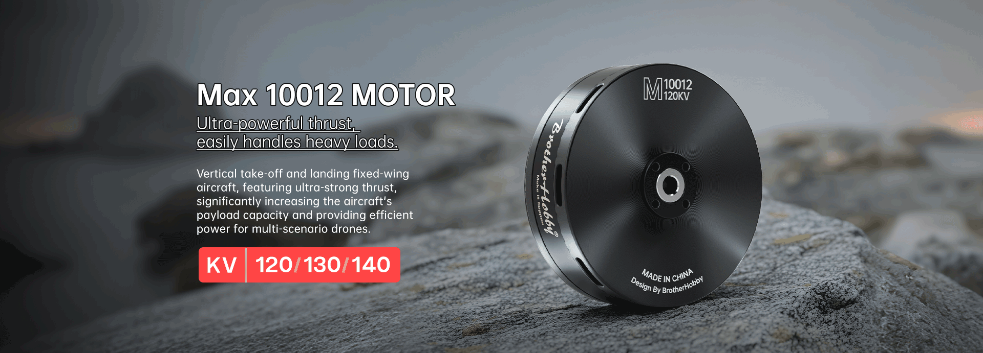 MAX 10012-120KV/130KV/140KV Motor