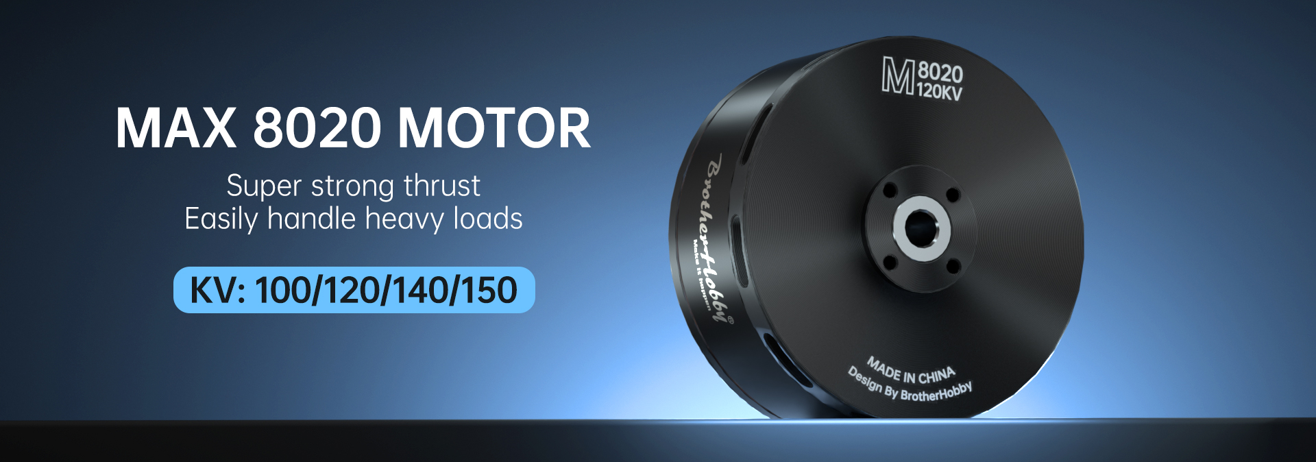 MAX 8020-120KV Motor (CW)