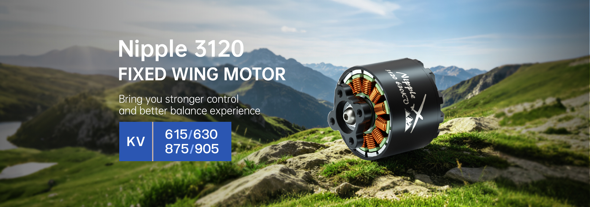 BrotherHobby Nipple 3120 615KV/630KV/875KV/905KV/945KV Motor