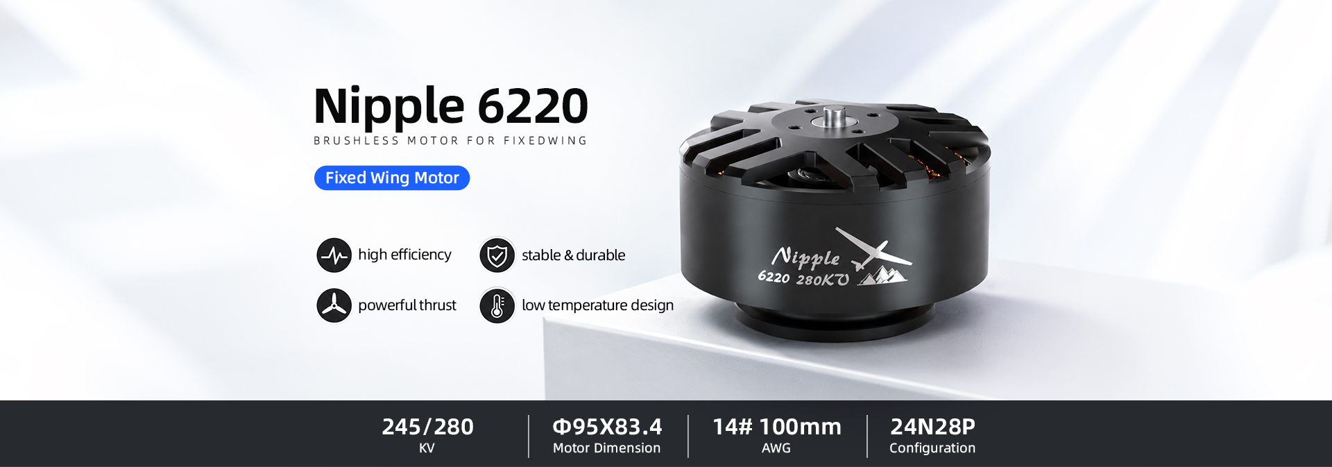 Nipple 6220 245KV/280KV Motor