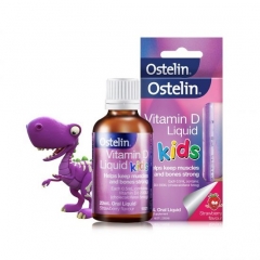 【澳洲直邮】Ostelin 儿童维生素D液体钙滴剂20ml