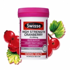 【澳洲直邮】Swisse 高浓度蔓越莓精华 30粒/ 90粒