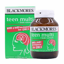 【澳洲直邮】blackmores澳佳宝青少年益脑复合维生素胶囊 女孩 60粒