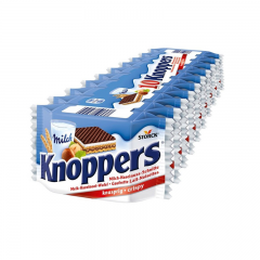 【澳洲直邮】Knoppers德国牛奶榛子巧克力威化饼干8块200g