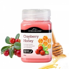 【澳洲直邮】Streamland 蔓越莓蜂蜜 500g