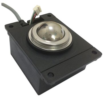 IP68 industrial stainless steel 25.0mm optical trackball module