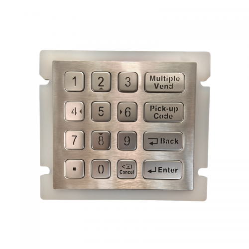 IP67 waterproof industrial stainless steel kiosk keypad, numeric keypad..