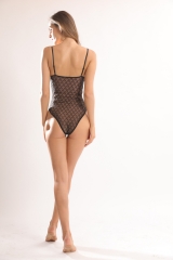 thin shoulder straps women lingerie bodysuit