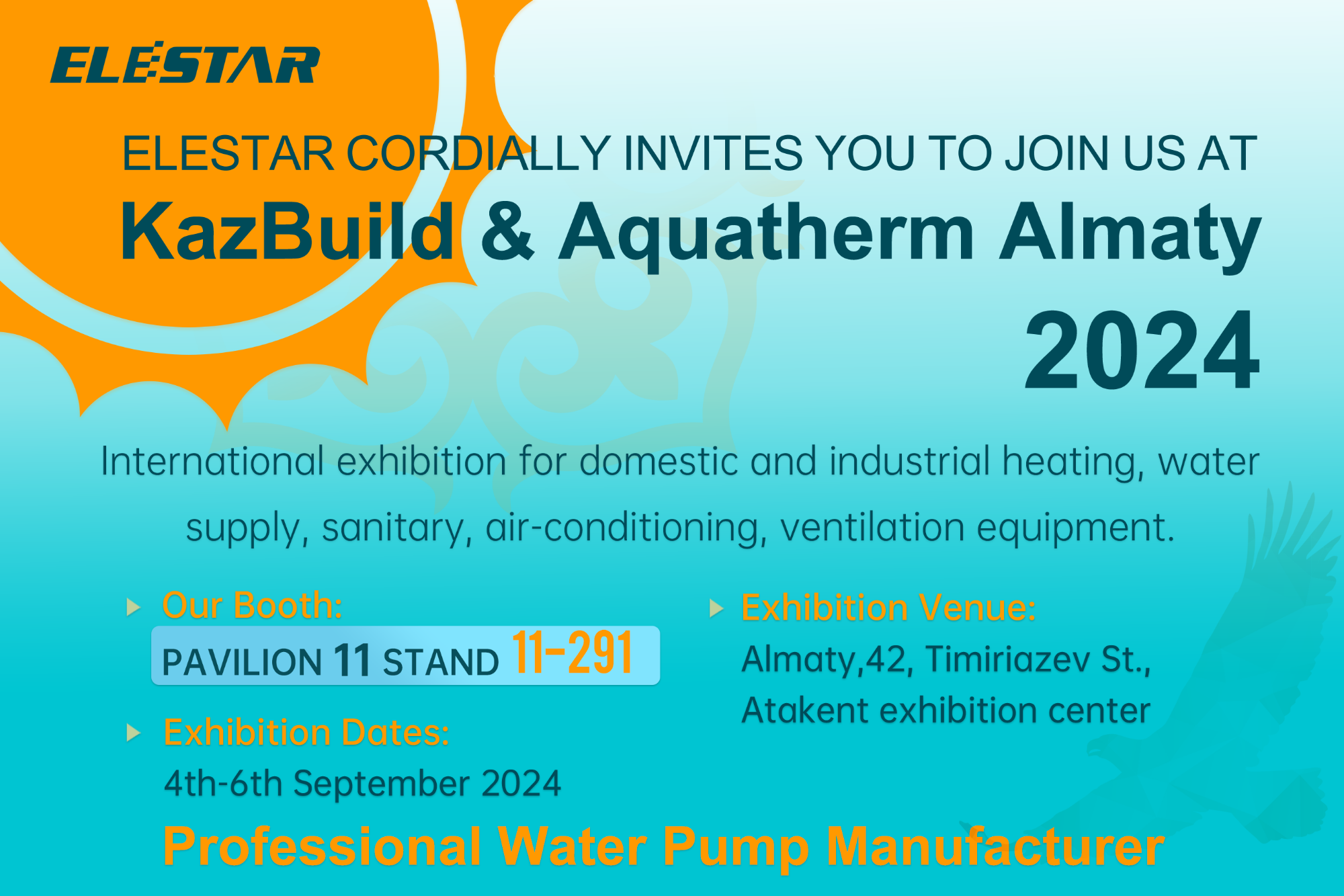2024 KAZBUILD&AQUATHERM exhibition