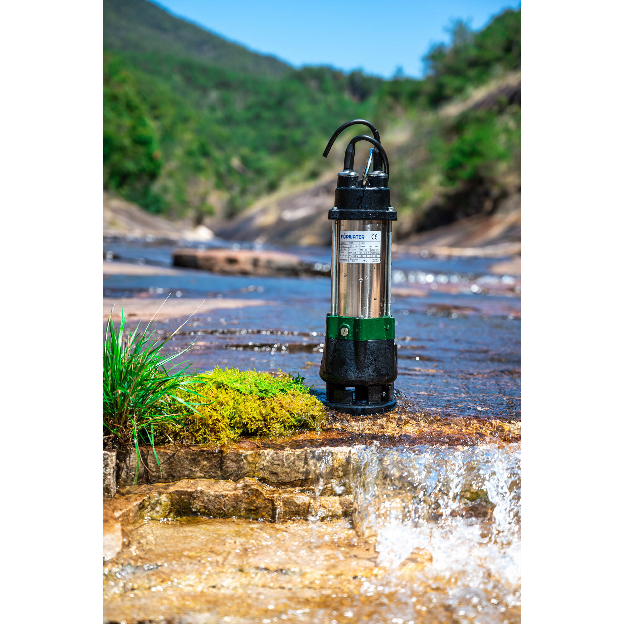 750W Clean Water Pump Submersible Stainless Steel