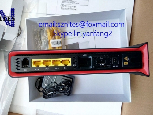 Original new Hua wei SA1456C GPON moderm , 4 GE lan port + 1 telephone port