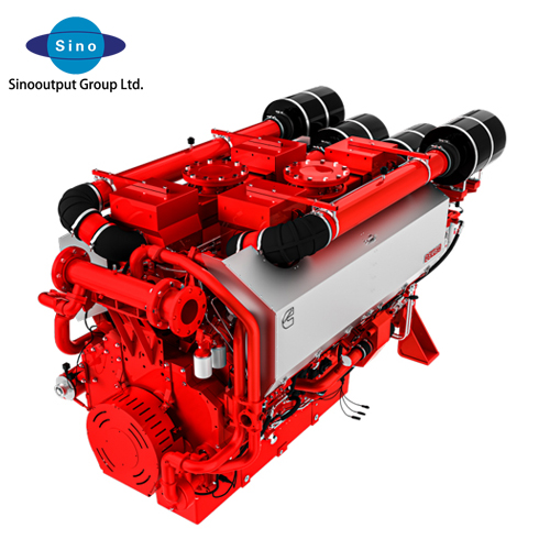 Motor diesel Cummins QSK60 (EPA TIER 4/IMO III) para marino (2000-2700hp)
