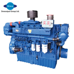 Motor diesel marino de la serie Yuchai YC6TD (600-800hp)