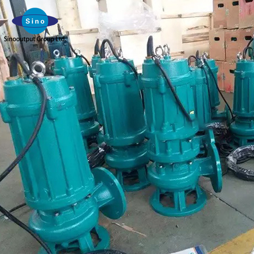 Automatic Stirring Submersible Sewage Suction Pump Head 40m.丨Sinooutput