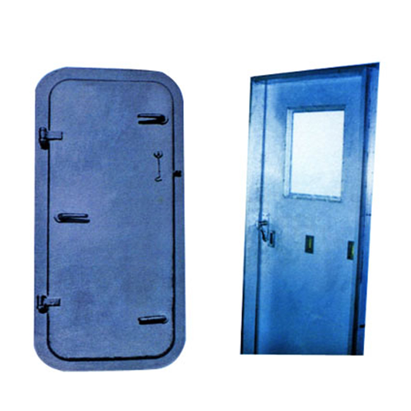 Marine boat watertight aluminum door with porthole for ship yacht丨