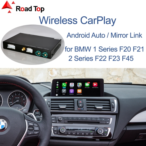 Wireless CarPlay for BMW 1 2 Series F20 F21 F22 F23 F45 2011-2016 CIC NBT, with Android Mirror Link AirPlay Car Play Function