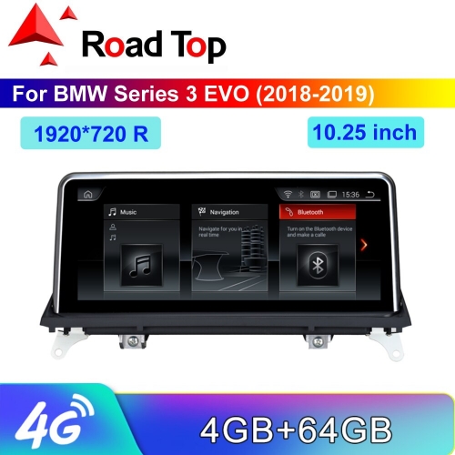 10.25&quot; 1920*720 Resolution Android Screen for BMW Series 3 2018-2019,with GPS Navigation Radio Stereo Bluetooth Multimedia