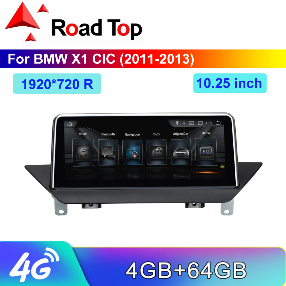 10.25" 1920*720 Resolution Android Screen for BMW X1 E84 2011-2013,with GPS Navigation Radio Stereo Bluetooth Multimedia
