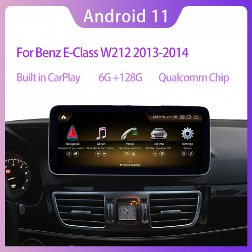 Qualcomm Android 11 Screen For Mercedes Benz E Class 2009-2016  W212 S212