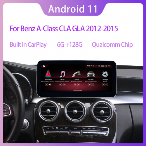 Android 11 Touch Screen for Mercedes Benz A CLA GLA W176 W177 2013-2018