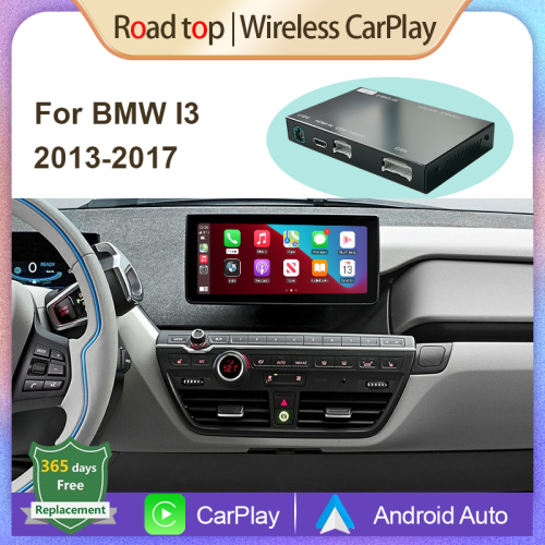 Wireless Apple CarPlay Android Auto Decoder for BMW i3 I01 NBT EVO System 2013-2020 AirPlay Car Play Rear Camera BT