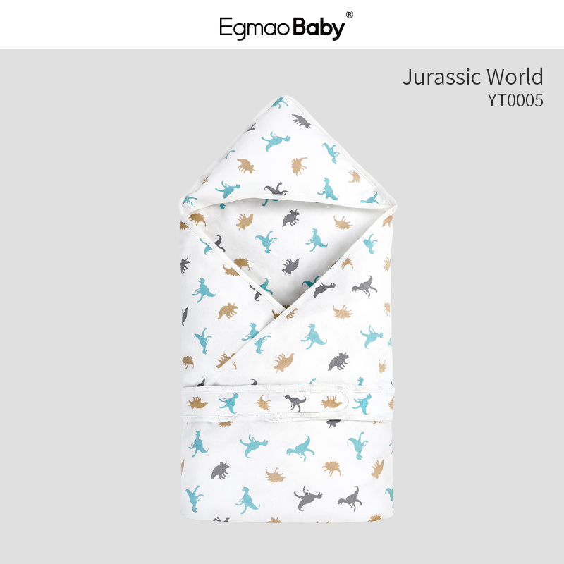 100 Organic Cotton Baby Hooded Blanket