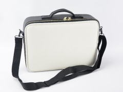 PU Pro makeup case white and black for artists