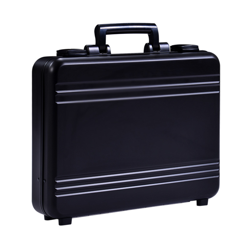 Laptop case metal aluminum for men business pure aluminum briefcase