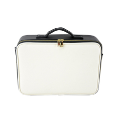 PU Pro makeup case white and black for artists
