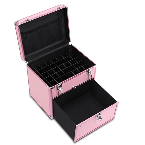 New Style Makeup Nail Box Large Compartment Cosmetic Case