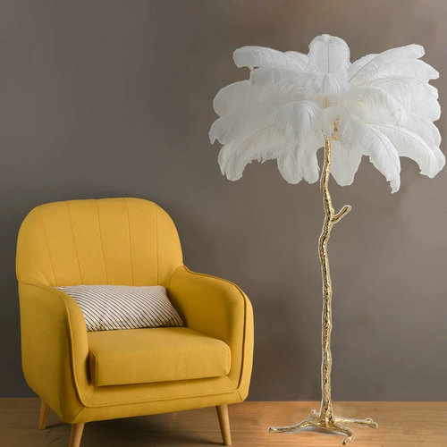 Ostrich Feather Lamps Series