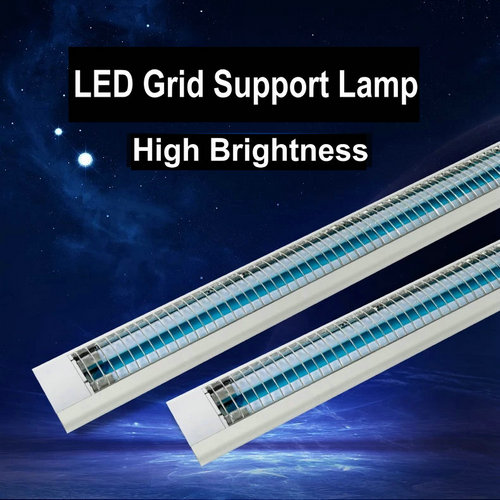 Dust Proof LED Fixture Grip Support for Fluorescent Tube Lights