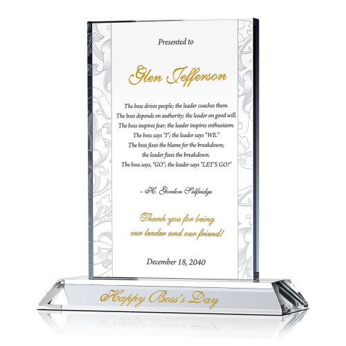 Happy Boss's Day Plaque