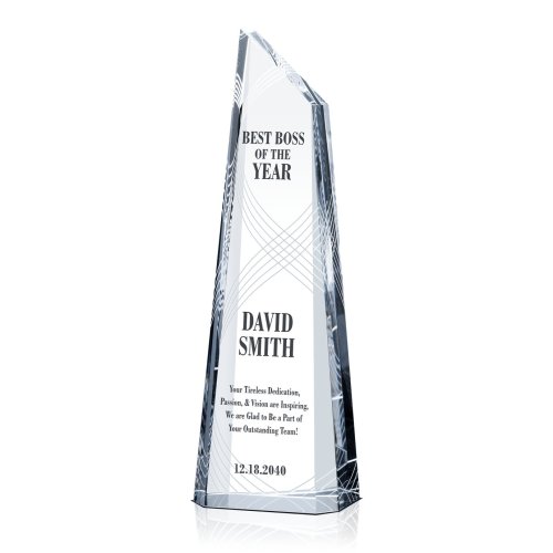 Create a Custom Best Boss Award Plaque for Your Boss