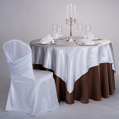 Luxury Satin Napkin Dinner Cloth Hotel Wedding Banquet Party Table  Decoration，