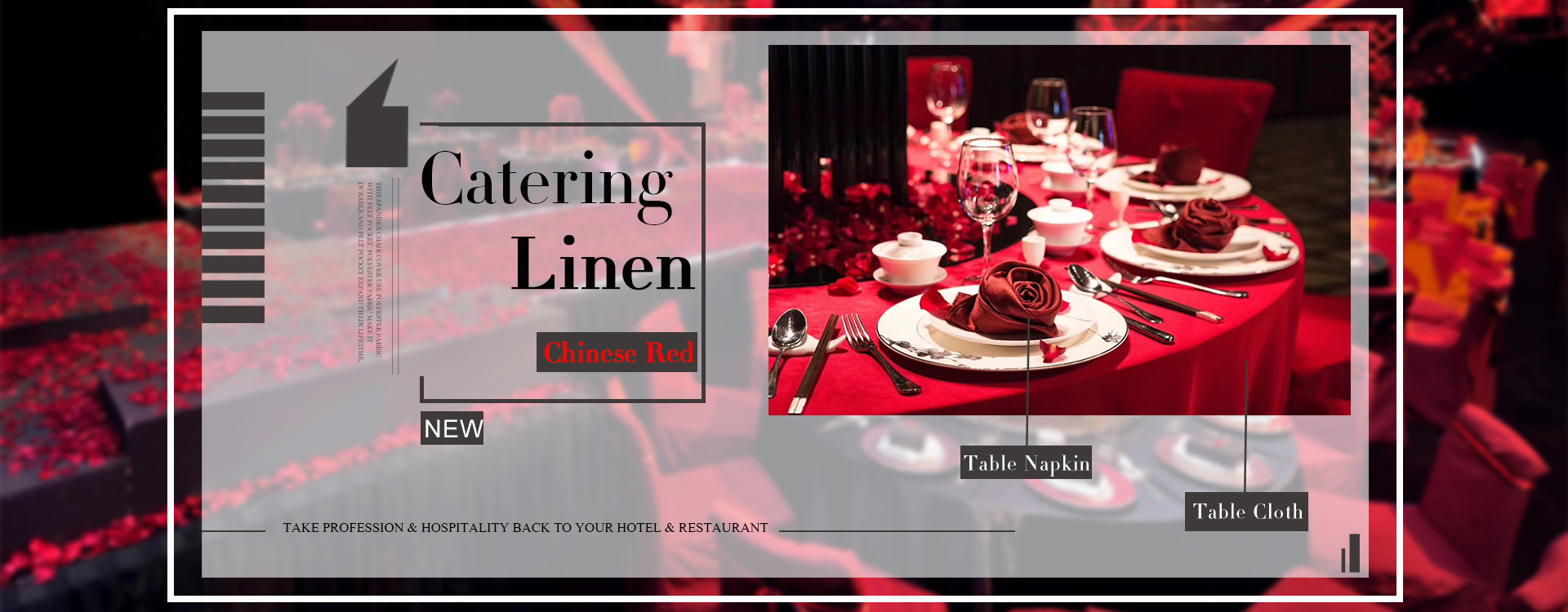 Table cloth, banquet table cloth, Table Napkin