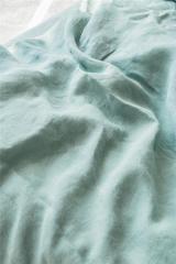 LZ enzyme washed 100% flax hotel linen bed sheets set