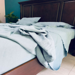 Flax linen bedding set