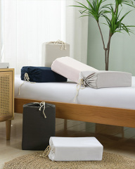 Light Grey bamboo cotton Sheets Set , Soft Cool ， Durable Natural Organic Bed Sheets