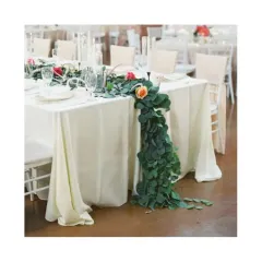Top fine Linen Tablecloths Washable Table Cover for Dinning Party Embroidered Table Cloth For Wedding