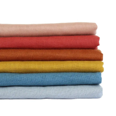 LY OEKO TEX Bulk Wide Width Organic Stonewashed French 100% Pure Flax Linen Fabric For Bed Linen