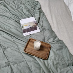 Summer Luxury Organic Wholesale Customized For Bedding Set 100% Bamboo Fiber Duvet Quilt