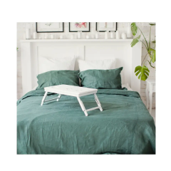 4pcs Bedding Set Popular and Hot Selling Pure Plain Color 100% Linen Sheet Set Bedsheets