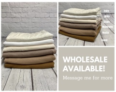 Wholesale Customized100% Organic Bamboo Fiber Fabric For Pillows Cover Bedding HomeTextile